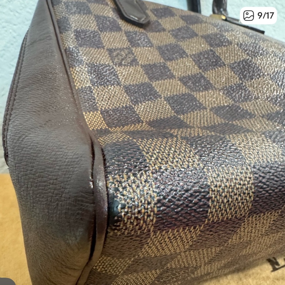 Louis Vuitton Damier Ebene Triana Bag. - Picture 11 of 13